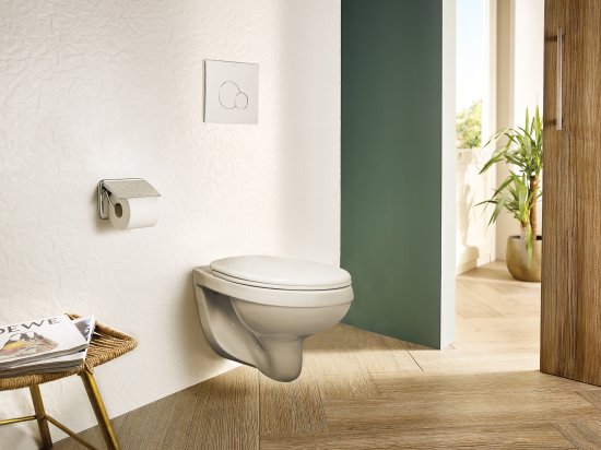 Комплект инсталляция и унитаз Santeri Polo клавиша цвет белый