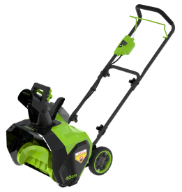 Снегоуборщик аккумуляторный Greenworks 2603607UB 40 см 4 Ач АКБ и ЗУ в комплекте