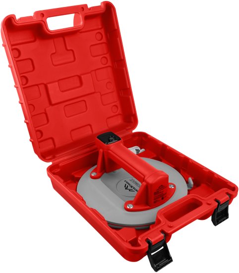 Присоска для плитки и стекла вакуумная аккумуляторная Vertextools 0017-03-03, 12 В Li-ion 2 Ач