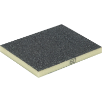 Губка абразивная для шлифования двусторонняя Vetonit 69957387397 P60 123x98x12.5 мм