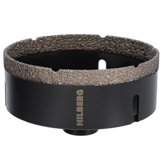 Коронка алмазная по керамограниту 110 мм Hilberg Super Hard (HH692)