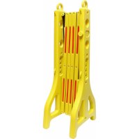 Переносной раздвижной барьер ТЕХНОЛОГИЯ «желтая гармошка»