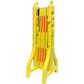 Переносной раздвижной барьер ТЕХНОЛОГИЯ «желтая гармошка»