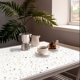 Скатерть ПВХ 60х90 см Азурит разноцветная