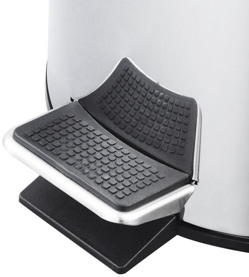 Бак для мусора в ванную комнату KONSENSA Терни 3 л сталь цвет хром