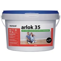 Клей акриловый для гибких напольных покрытий Arlok 35 10 кг