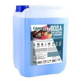 Теплоноситель Glanz Hydro 0 °С 10 л на основе дистиллированной воды