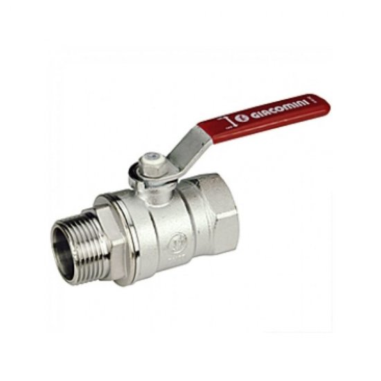 Хромированный шаровой кран Giacomini R254DL
