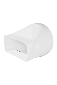 Переходник вентиляционный для плоских-круглых воздуховодов Fonet D120 55x110 мм пластик