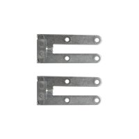 Накладная петля 130x15 мм 2 шт.