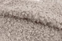 Ткань мебельная Alaska Beige искусственный мех 140 см цвет бежевый