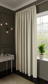 Штора на ленте Блейк 200x280 см цвет кремовый