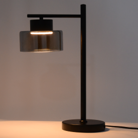 Настольная лампа Nemico цвет черный