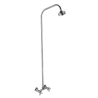 Душевая система Профсан 110-89 с верхним душем со смесителем хром (548083)