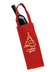 Подарочный мешок 15x33 см разноцветный