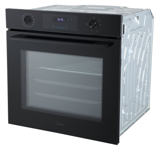 Встраиваемый духовой шкаф Midea MO713103GB 59.5x59.5x56 см конвекция цвет черный