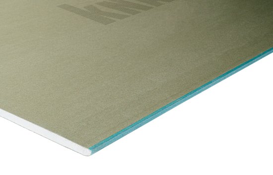 Гипсокартон 12.5 мм Кнауф Аквамарин Н1 2000x1200 2.4 м²