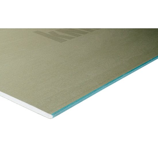 Гипсокартон Knauf Аквамарин 2000х1200х12,5 мм повышенной влагостойкости