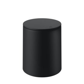 Ведро для мусора Ambient Flux с крышкой 5 л полипропилен черное
