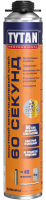 Клей-пена профессиональная Tytan 60 секунд выход пены 40 л летняя 750 мл