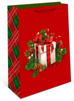 Подарочный пакет Арт и дизайн 24x18 см в ассортименте