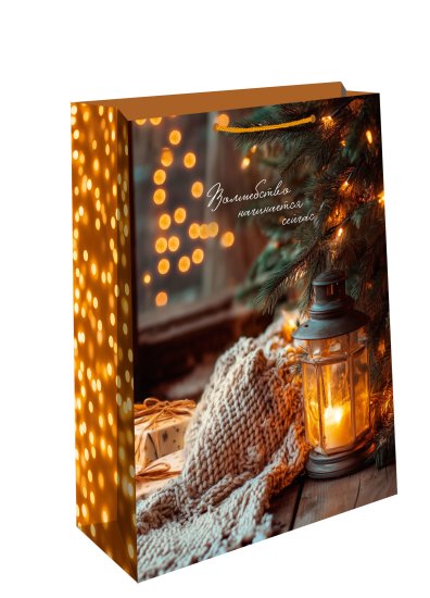 Подарочный пакет Арт и дизайн 24x18 см в ассортименте