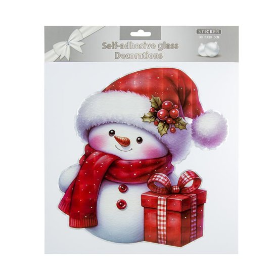 Наклейка декоративная для окна 30x30 см