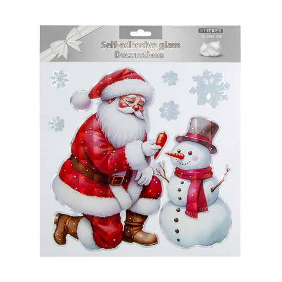 Наклейка декоративная для окна 30x30 см