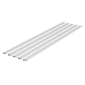 Наличник телескопический 2400x70x10 мм эмаль цвет белый (5 шт.)