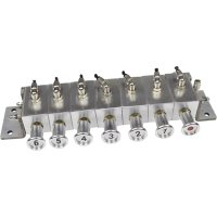 Пневматический блок управления донными клапанами автоцистерны TITAN LOCK TLCU6