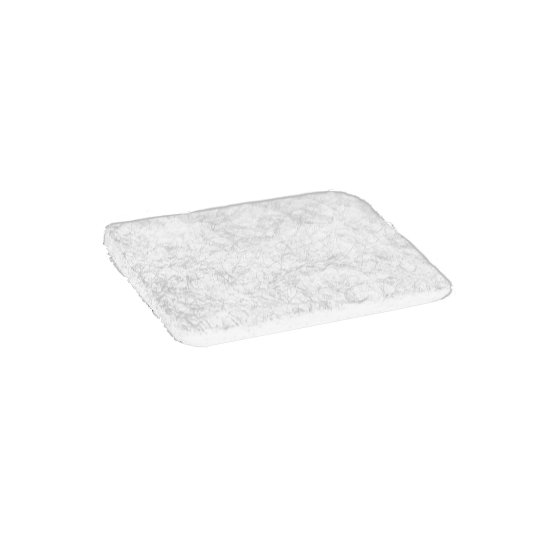 Накладка на мебельные ножки KONSENSA 22x22 мм квадратные фетр цвет белый 12 шт.