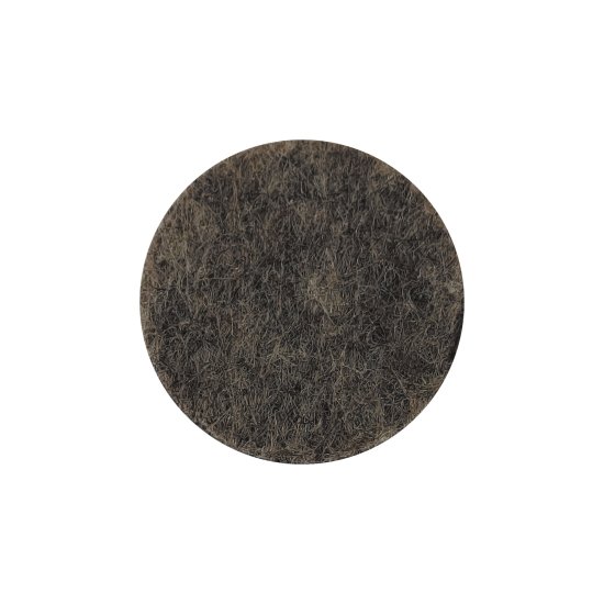 Накладка на мебельные ножки KONSENSA 20 мм круглые фетр цвет коричневый 16 шт.