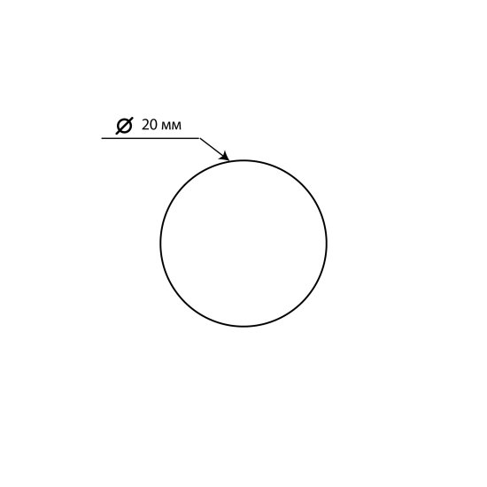 Накладка на мебельные ножки KONSENSA 20 мм круглые фетр цвет коричневый 16 шт.