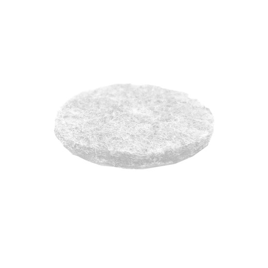 Накладка на мебельные ножки KONSENSA 20 мм круглые фетр цвет белый 16 шт.