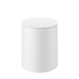 Ведро для мусора Ambient Flux с крышкой 5 л полипропилен белое