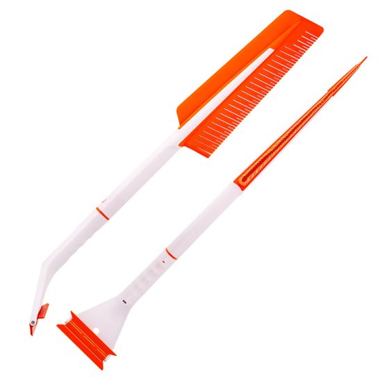 Щетка-скребок автомобильная для снега и льда 680 мм Amigo