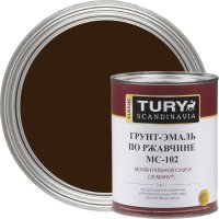 Грунт-эмаль по ржавчине TURY МС-102