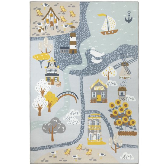 Ковер Бэби Маяк 200x300 см полиамид цвет разноцветный