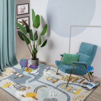 Ковер Бэби Маяк 100x150 см полиамид цвет разноцветный