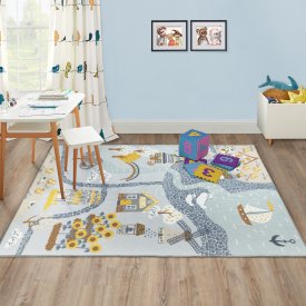 Ковер Бэби Маяк 150x200 см полиамид цвет разноцветный