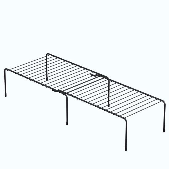 Полка для шкафа 75x25 см KONSENSA сталь цвет черный