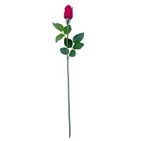 Искусственное растение Роза 53 см красная