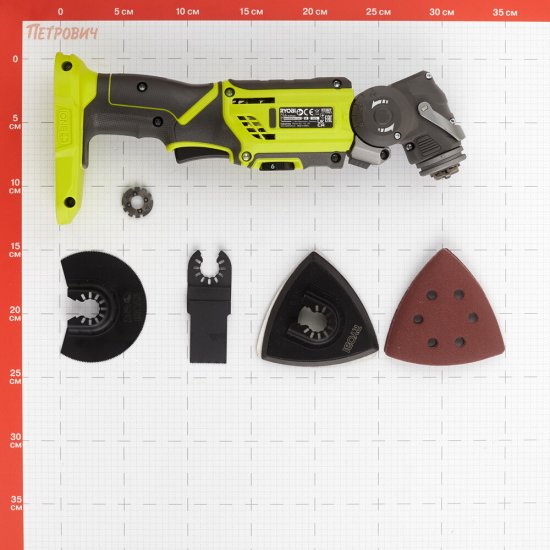 Реноватор аккумуляторный Ryobi One+ R18MT-0 18 В без АКБ и ЗУ (15706336)