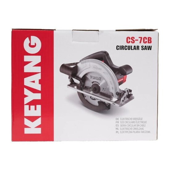 Пила дисковая электрическая Keyang CS-7CB 1100 Вт 190 мм (15946469)