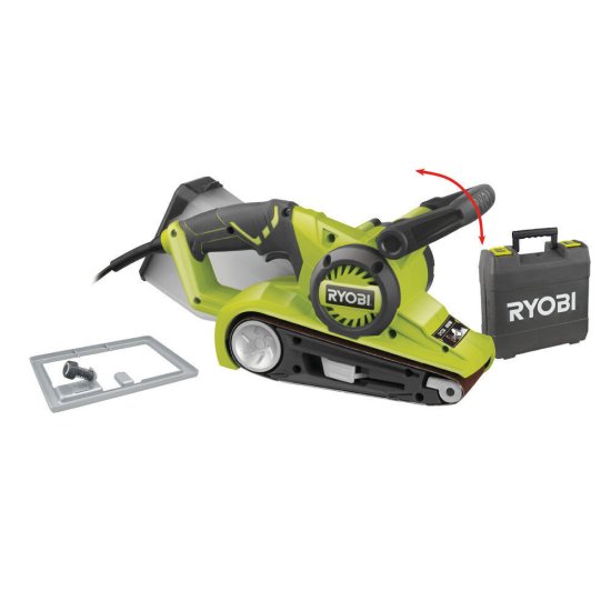 Шлифмашина ленточная электрическая Ryobi EBS 800V 800 Вт 533х76 мм (15108400)