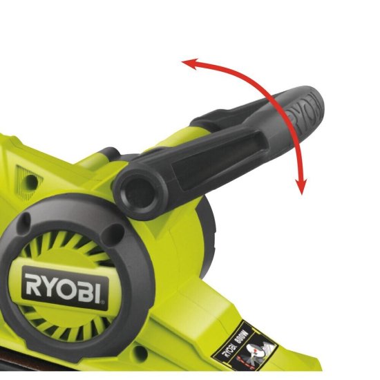 Шлифмашина ленточная электрическая Ryobi EBS 800V 800 Вт 533х76 мм (15108400)