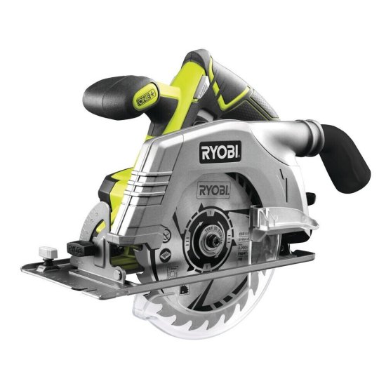 Пила дисковая аккумуляторная Ryobi One+ R18CS 18 В d165 мм без АКБ и ЗУ (15505193)