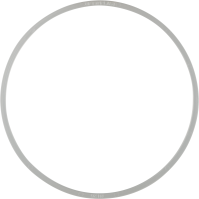 Термокольцо для натяжного потолка Navigator GX53 цвет белый 126 мм 5 шт.