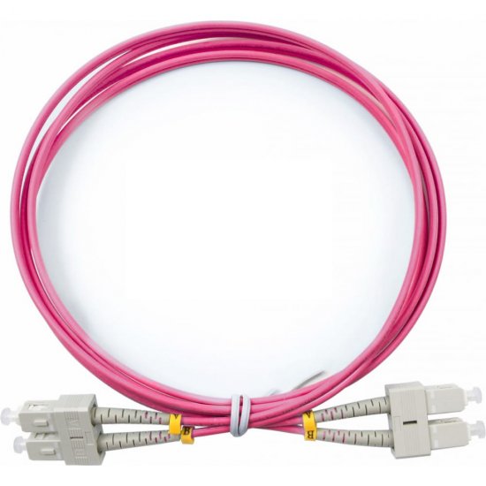 Оптический дуплексный патч-корд TopLan DPC-TOP-OM4-SC/P-SC/P-15