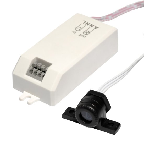 Датчик движения встраиваемый Duwi DDSD-1 IP20 230 В 180 градусов до 0,06 м белый (25836 0)